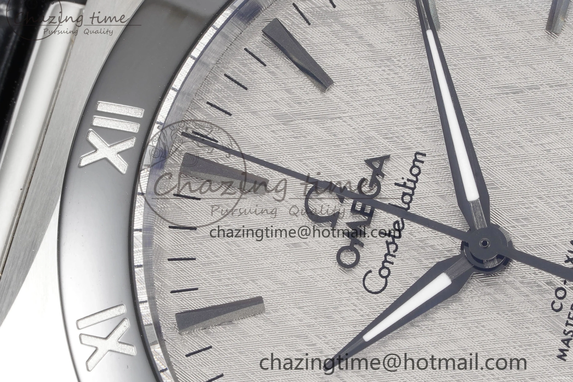 0422 GoAnywhere Constellation Black Ceramic SS 8F 1:1 Best Edition White Textured Dial on Black Gummy Strap A 7803